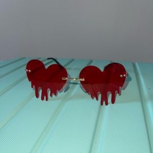 Heart melting sunglasses